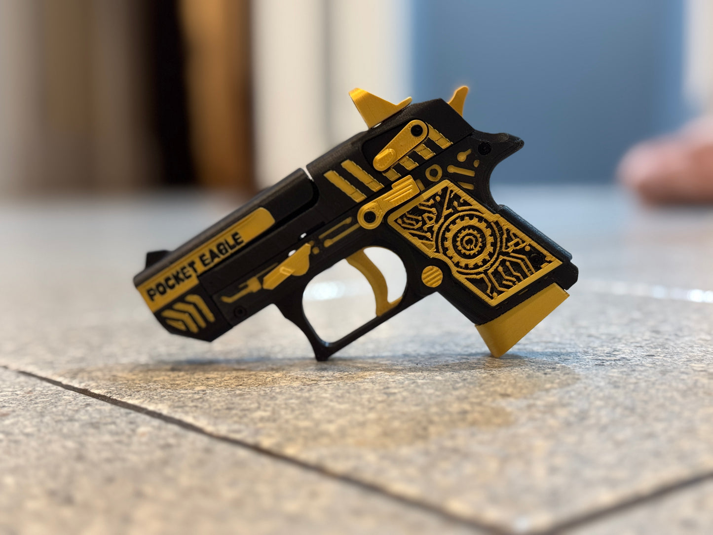 Satisfying 3D Printed Blowback Fidget Toy