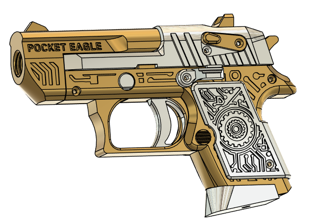 Satisfying 3D Printed Blowback Fidget Toy